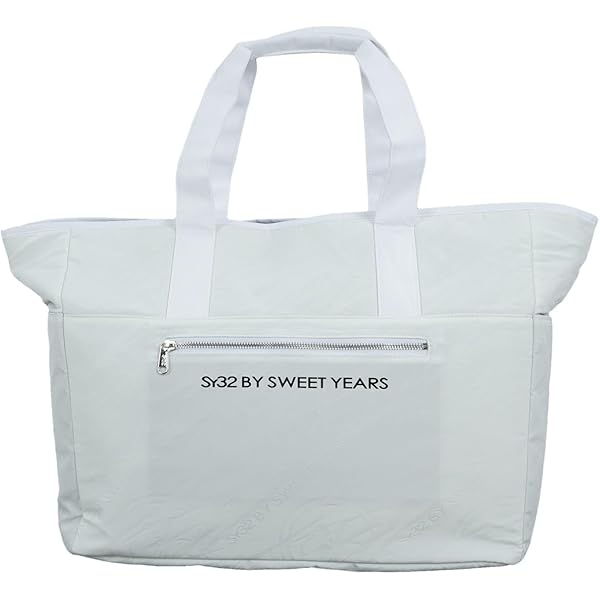 Amazon | SY32 エンブレムロゴプリント ミニトートバッグ ユニセックス